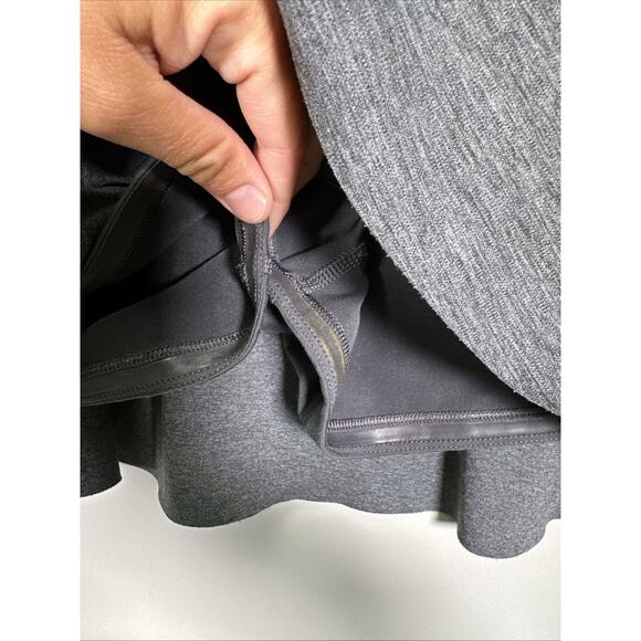 Athleta‎ Match Point Skort XS Gray Pickleball Gold Preppy Athlete Athletic - Picture 6 of 10